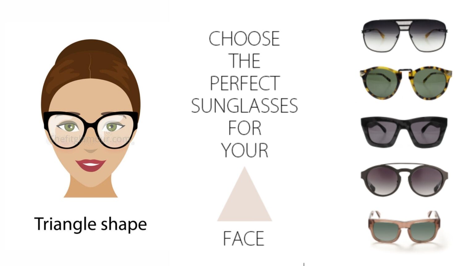 Sunglasses According To Face Shape The Fit Glamour 8865